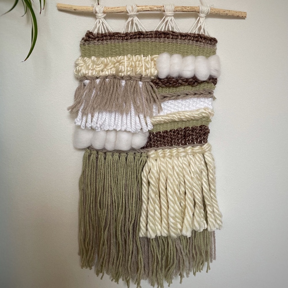 SOLD ** Handmade Woven Wall Hanging